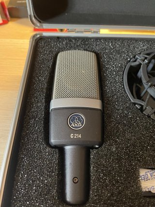 Micrófono AKG C214 Condensador Gran Diafragma