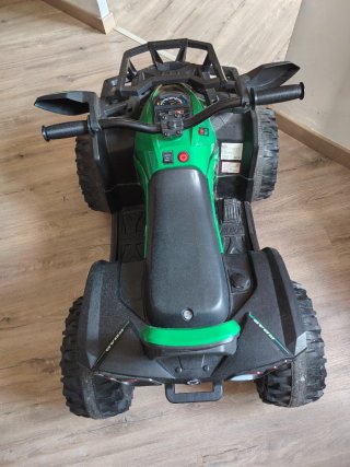 Moto Quad Infantil Eléctrico Verde