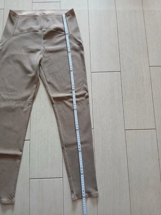 Pantaloni aderenti color tortora/beige scuro - Taglia XL