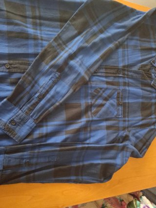 Camisa de cuadros Pull&Bear Talla L