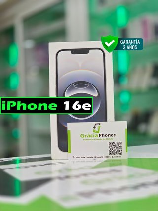 iPhone 16e Blanco 128GB Nuevo