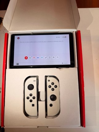 Nintendo Switch OLED Bianca + accessori originali