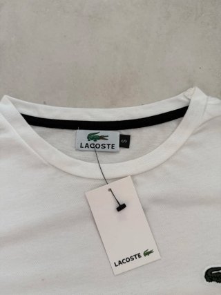 Camiseta Lacoste Blanca Unisex