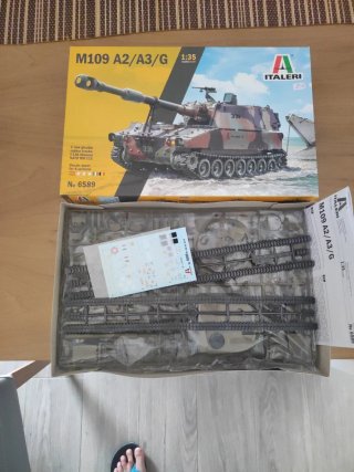 Maqueta M-109 A2/A3/G Italeri 1:35
