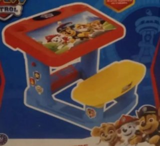 Mesa pupitre Patrulla Canina a partir de 2 años