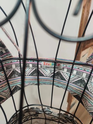 Vestido corto Inside Talla S Estampado Étnico