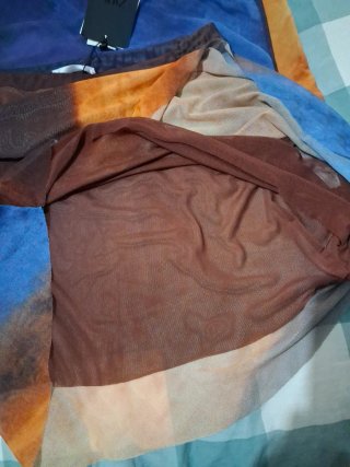 Falda larga Zara Talla M