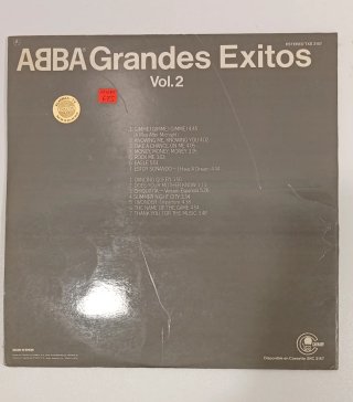 DISCO DE VINILO ABBA GRANDES EXITOS VOL.2
