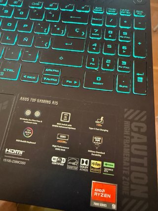 Portátil ASUS TUF R9 2023
