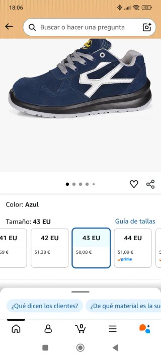 Botas de seguridad Talla 43