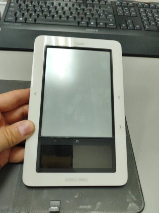Libro electrónico Nook Blanco ( no tiene batería)