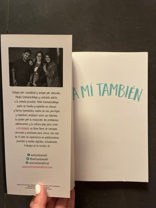 A mí también : si la adolescencia te ataca, lee...