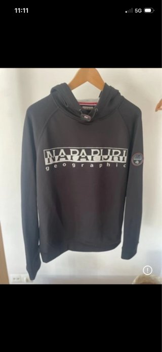 Sudadera con capucha Napapijri Negra