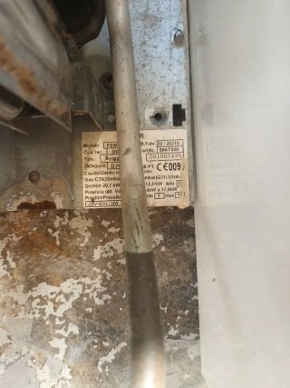 Calentador de butano 10L  Funciona.