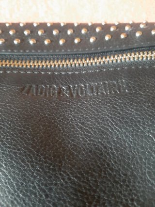Bolso Zadig & Voltaire negro tachuelas