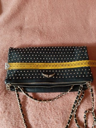 Bolso Zadig & Voltaire negro tachuelas