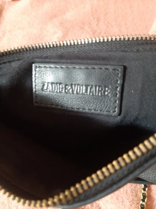 Bolso Zadig & Voltaire negro tachuelas