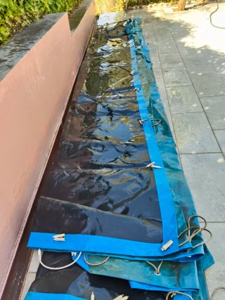 Lona Piscina 12 x 6 metros. 400e.