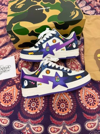 Zapatillas Bape x Mr. KaiKai Kiki White
