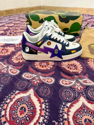 Zapatillas Bape x Mr. KaiKai Kiki White