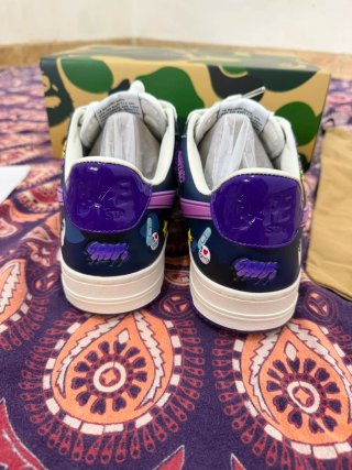Zapatillas Bape x Mr. KaiKai Kiki White