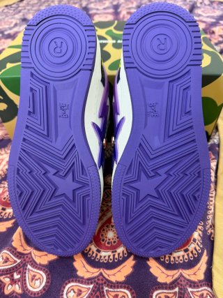 Zapatillas Bape x Mr. KaiKai Kiki White