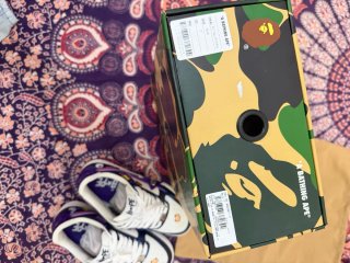 Zapatillas Bape x Mr. KaiKai Kiki White