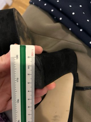 Sandalias de tacón negras