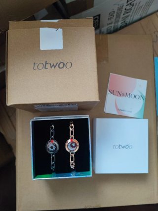 Braccialetti di coppia a distanza bluetooth