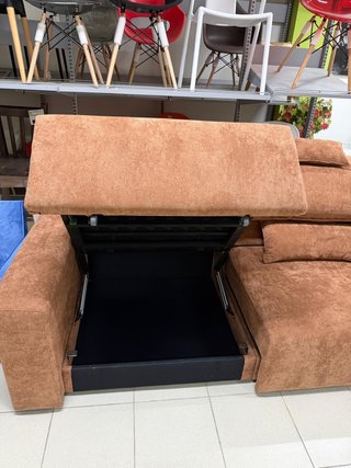 Sofá Cama Deslizante marrón NUEVO