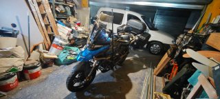 ZONTES trail t 310 Moto gris y Azul