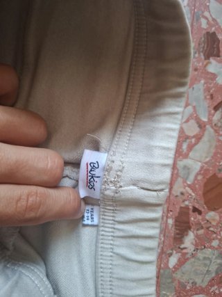 Pantaloni Cargo Beige Uomo