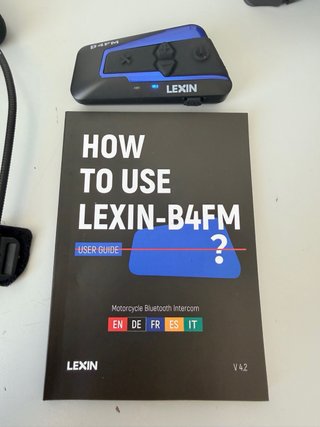 Intercomunicador Moto LEXIN B4FM Bluetooth