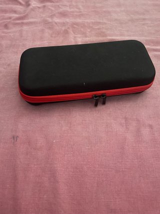 Funda/Mochila Negra y Roja