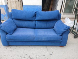 Sofá Cama Azul