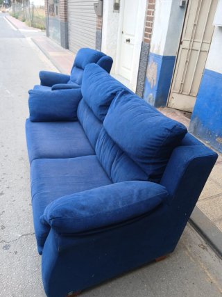 Sofá Cama Azul