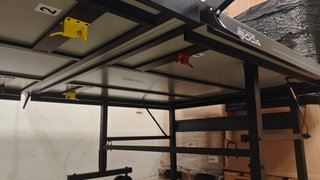 Mesa Ping Pong JOOLA J500A Aluminio Exterior