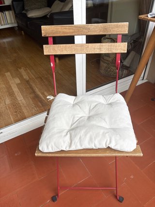 Juego 4 Sillas Jardín TÄRNÖ Ikea + Cojín