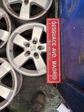 Llantas Aluminio Peugeot 407 16pulgadas oferton
