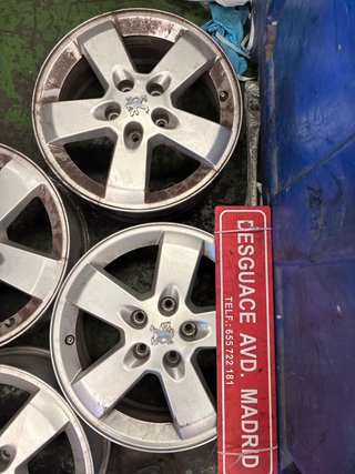 Llantas Aluminio Peugeot 407 16pulgadas oferton