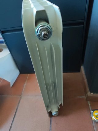2 Radiadores de aluminio de 4 elementos de 50 cms