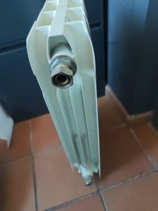 2 Radiadores de aluminio de 4 elementos de 50 cms