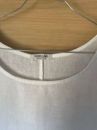 Vestido Puro Lino Blanco
