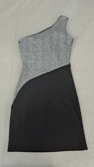 Vestito monospalla Cherry Moda