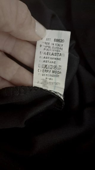 Vestito monospalla Cherry Moda