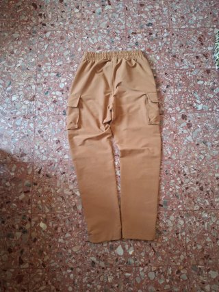 Pantaloni cargo marroni uomo