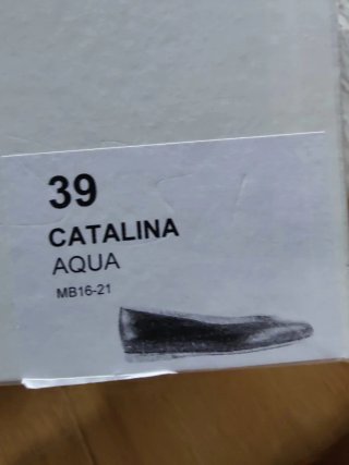 Manoletinas Malababa Catalina Azul Turquesa