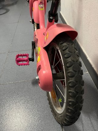 Bicicleta infantil rosa
