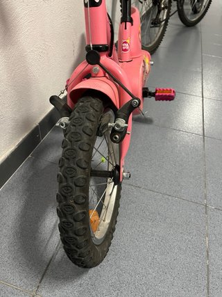 Bicicleta infantil rosa