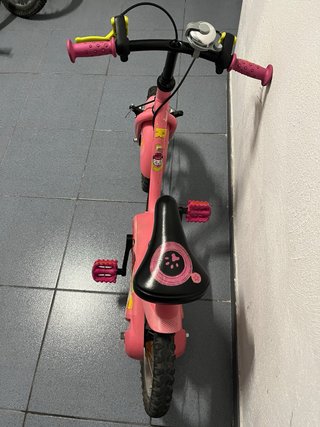 Bicicleta infantil rosa